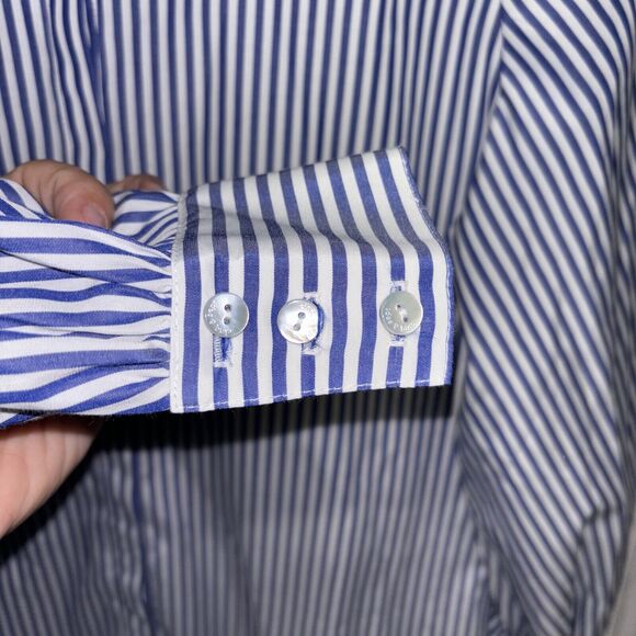 Womens Size XS Cinq A Sept Kandice Striped Button Up Shirt NWOT - Picture 6 of 9